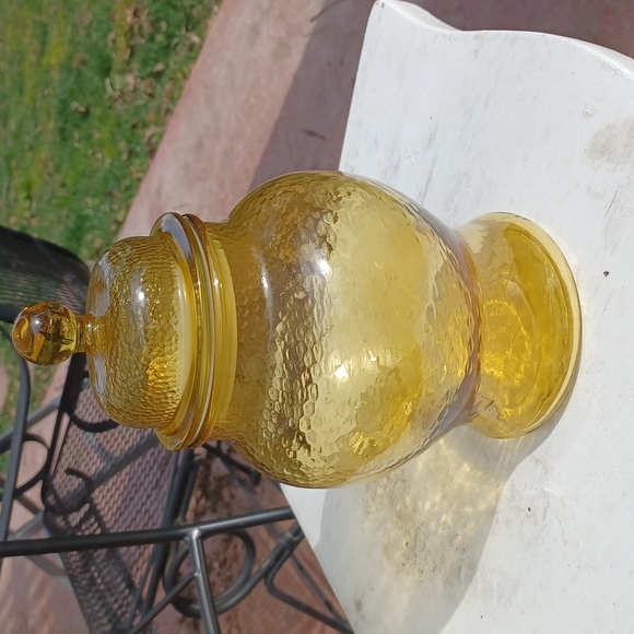Kitchen Vintage Amber Apothecary Jar Poshmark
